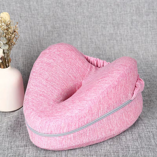 Pillow Ergonomic Leg Support Pillow Relieve Sciatica Back and Hip Pain Soft Leg Support Cushion with Removable and Washable